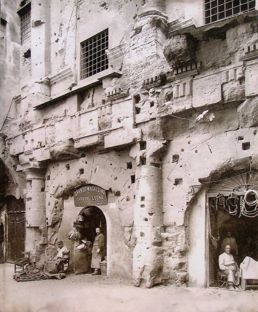 Рим 1914: Театр Марцелла