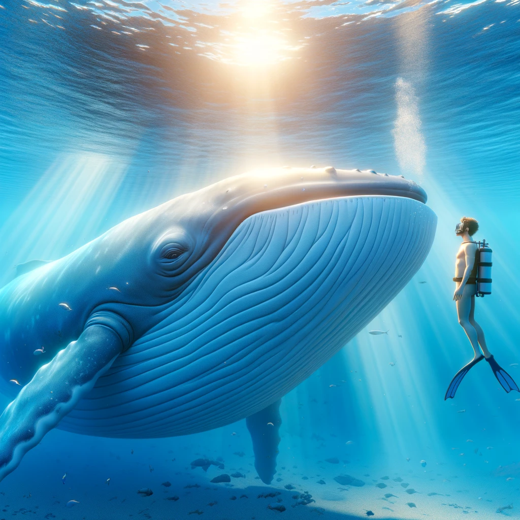 Встреча с китом: незабываемый момент!