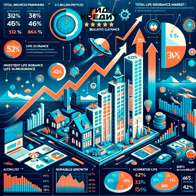 Рост рынка страхования: +52% в 2023!